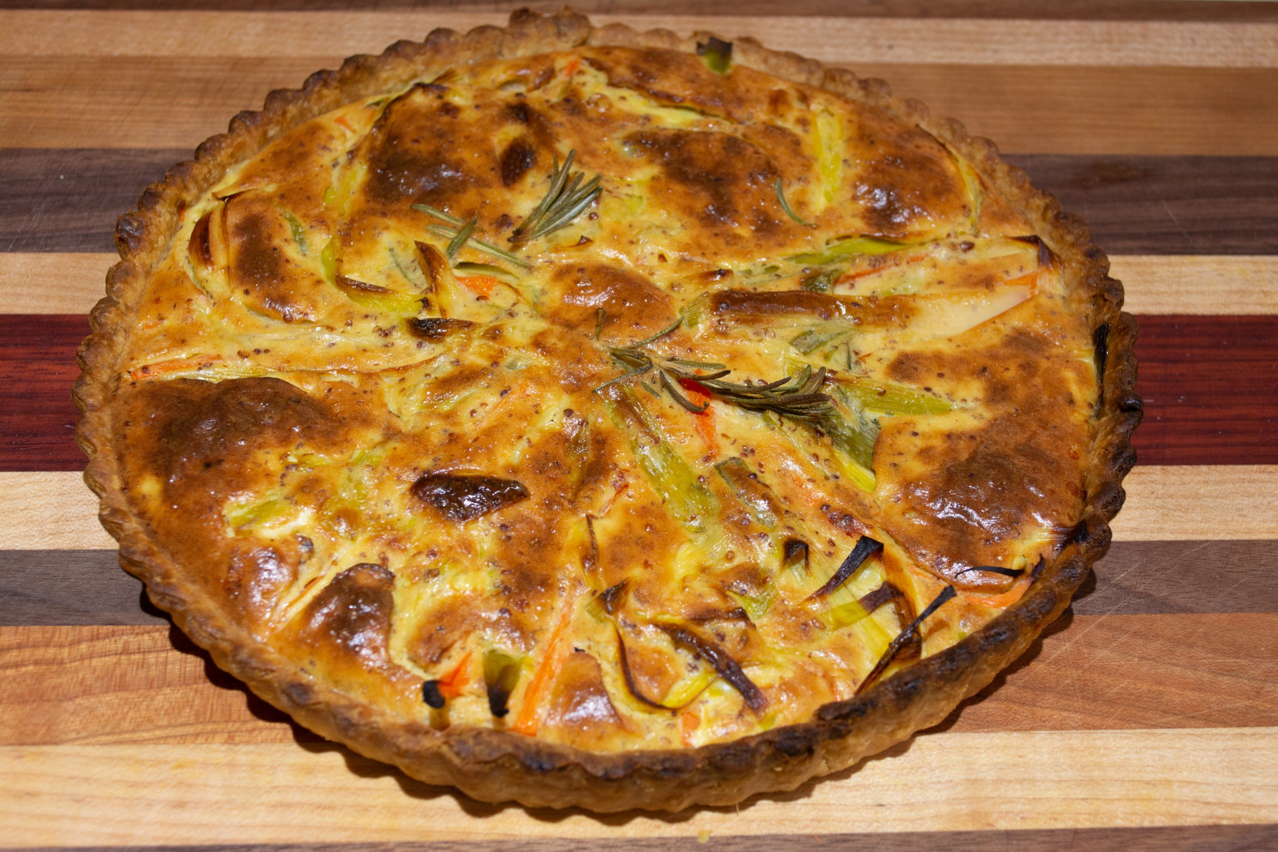 Dorie Greenspan's Mustard Tart » Recipe » zous chef