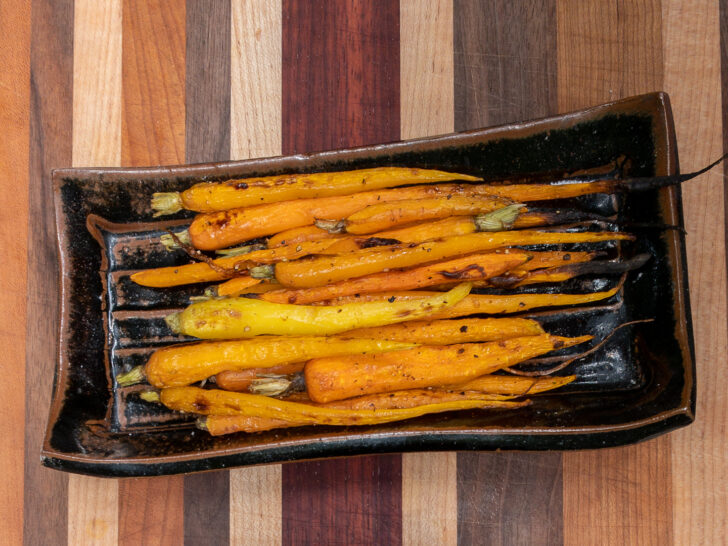 Young Roasted Carrots