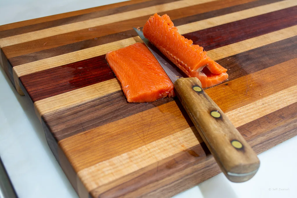 scalloping salmon
