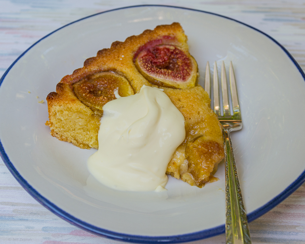 Fresh Fig and Apple Cake » Recipe » zous chef