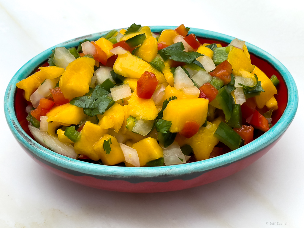 Mango Lime Salsa » Recipe » zous chef
