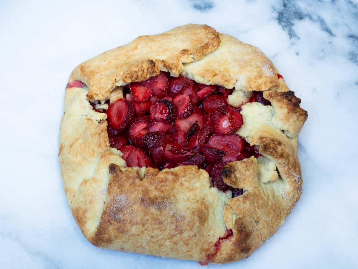 Strawberry Galette
