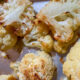Mustard Roasted Cauliflower fresh from the oven