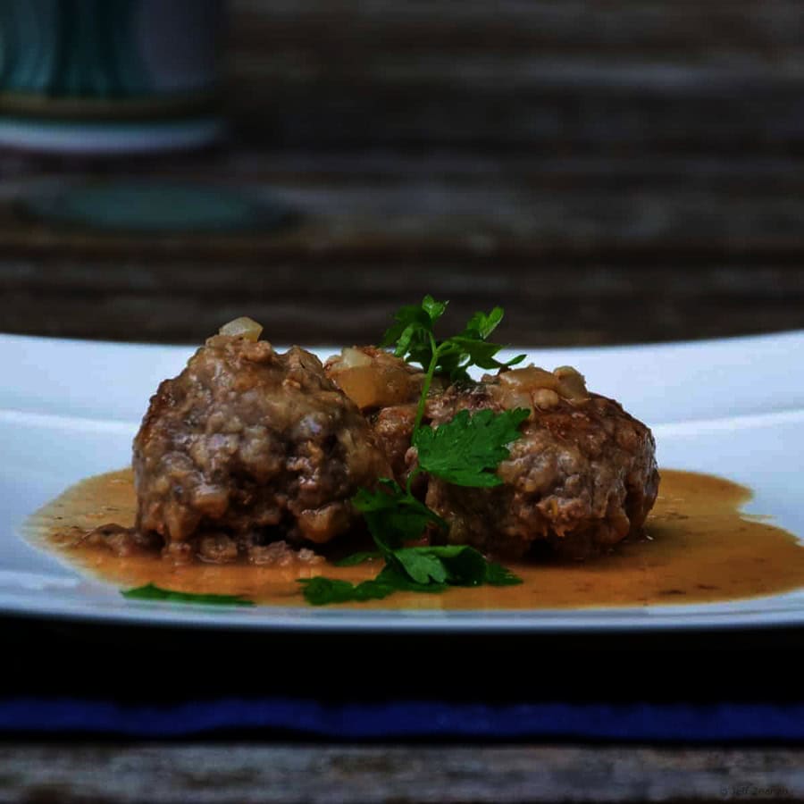 Polpette-al-limone plated