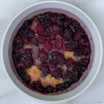 Baked Blackberry Cobbler